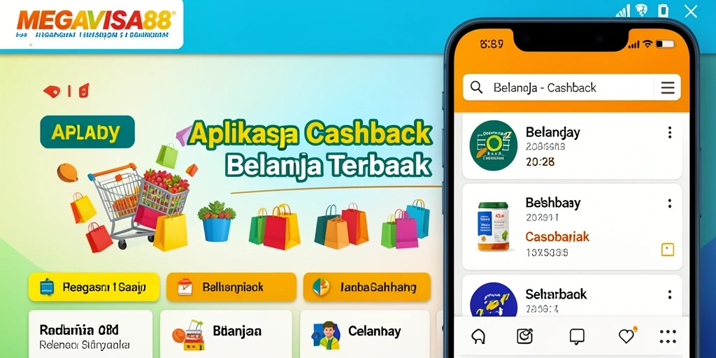Tampilan utama MEGAVISA88 dengan fitur cashback terintegrasi.