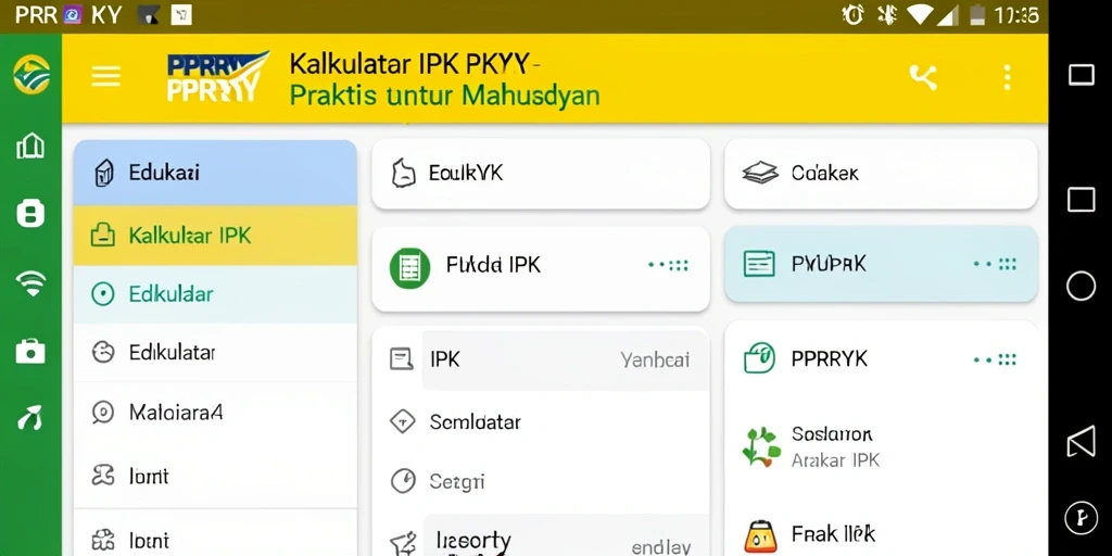 Tampilan antarmuka PPRRYY yang sederhana dan fungsional untuk menghitung IPK.